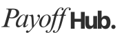 payoff (180 x 60 px) black letter